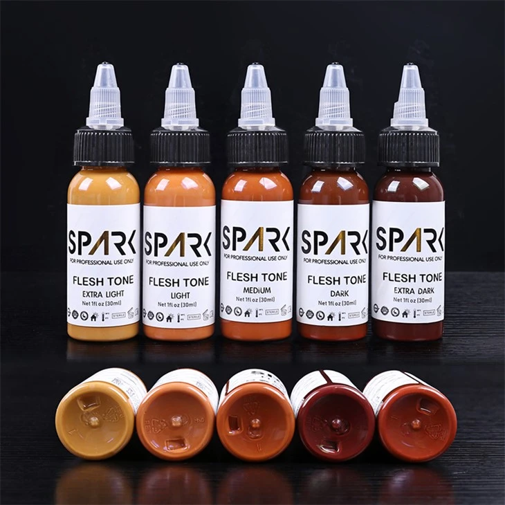 इंक सीरीज स्पार्क टैटू इंक टैटू इंक सेट प्रोफेशनल वेंटा ब्लैक 8OZ 4OZ सुपर ब्लैक इंक सीरीज स्पार्क टैटू इंक टैटू इंक सेट प्रोफेशनल