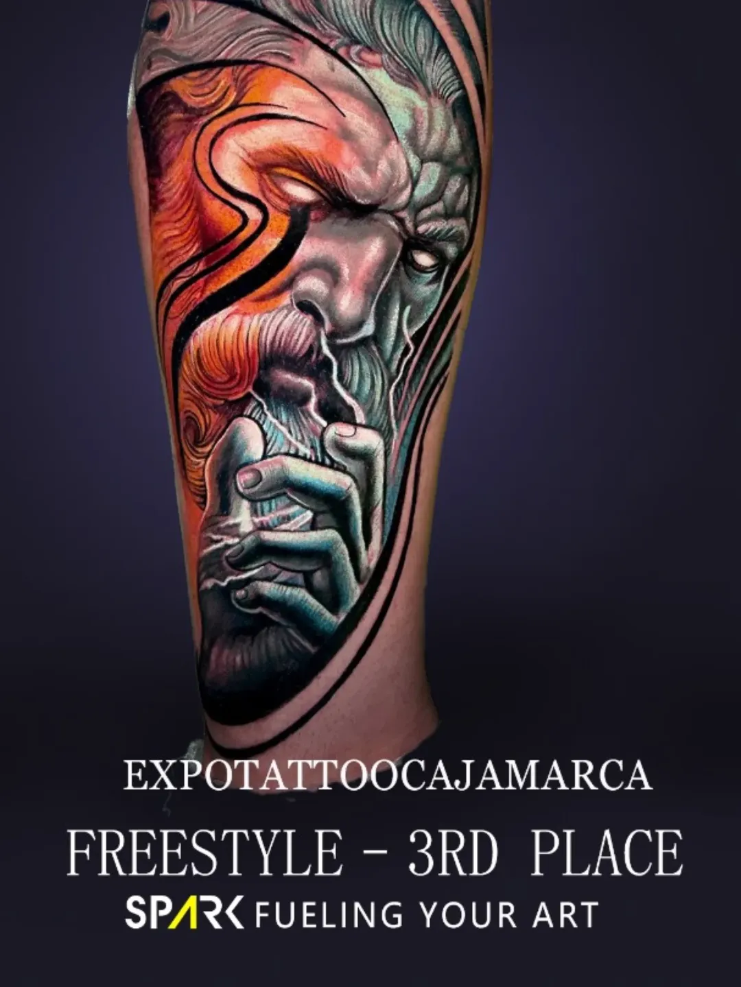 Tattoo Art of the Year A Masterpiece of Color PrecisionA tattoo that speaks in art