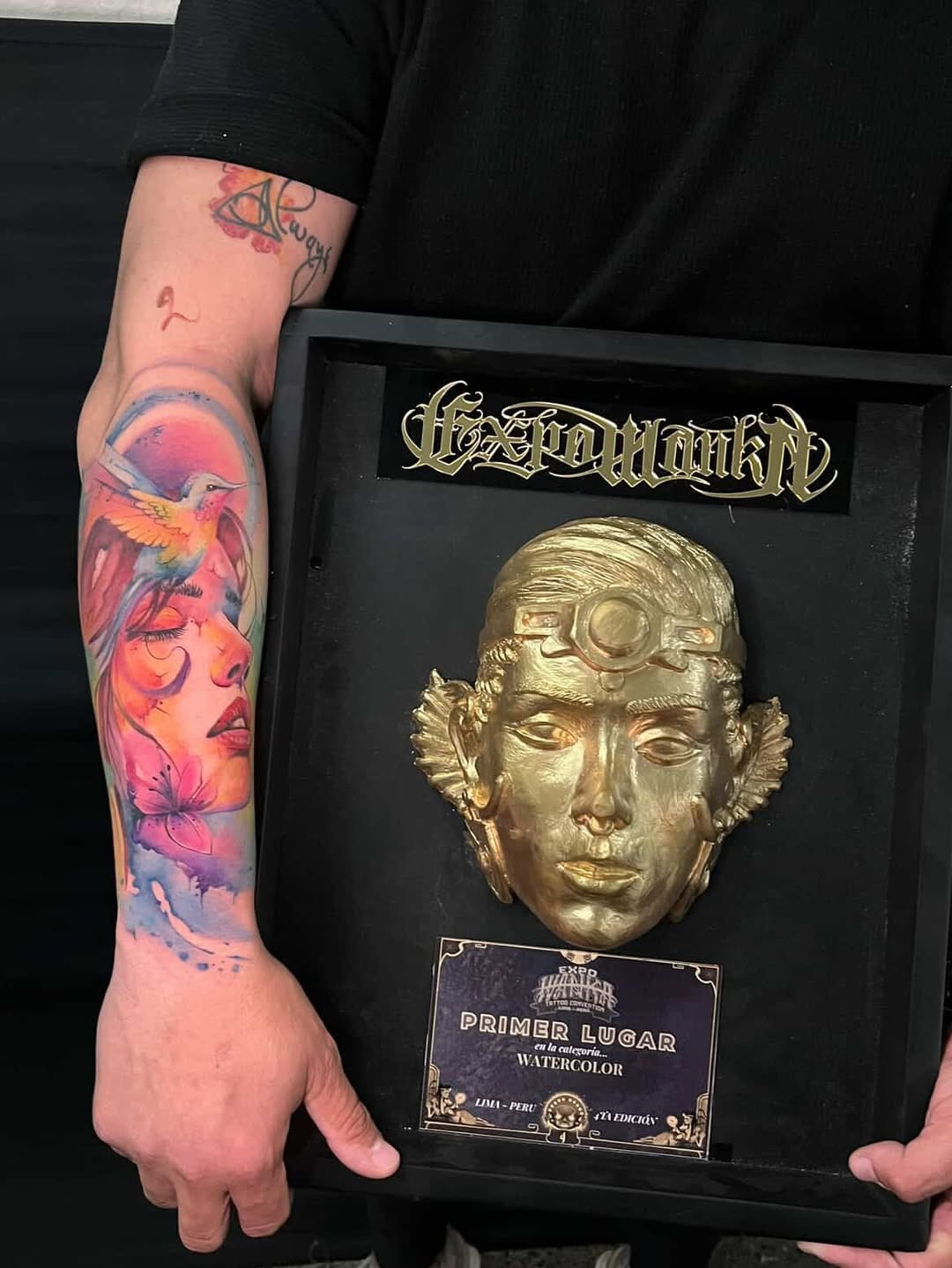 Congratulations SPARK proteam Win The First Place of Category WatercolorAt expowan
