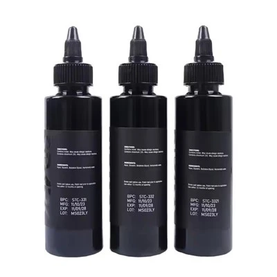 स्पार्क कस्टम थोक चीन उच्च - अंत 4 oz 120 ml पेंट पिगमेंट पिगमेंट बॉडी स्किन कलर अद्भुत ओईएम ब्लैक टैटू स्याही