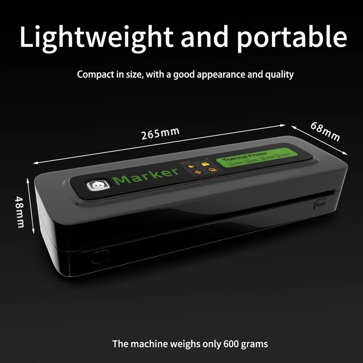 Wireless Bluetooth Thermal Printer For Body Art For Temporary Tattoo Stencils factory
