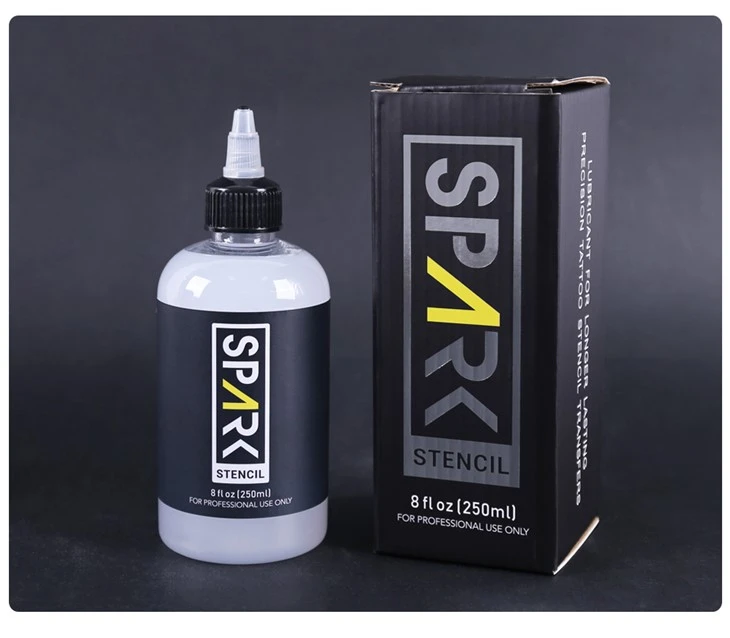 पेशेवर 8oz 250ml टैटू ट्रांसफर क्रीम टैटू स्टैंसिल स्याही