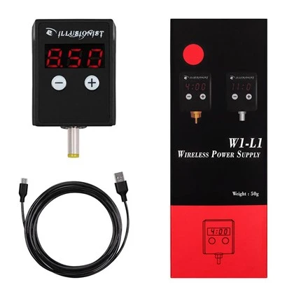 4V-11V वायरलेस पावर सप्लाई 1500mAh टैटू बैटरी