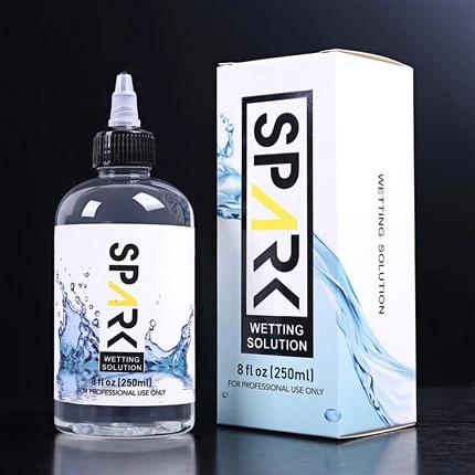 मूल 240ML 8OZ स्पार्क टैटू वेटिंग सॉल्यूशन स्पार्क टैटू मिक्सिंग सॉल्यूशन स्पार्क टैटू इंक